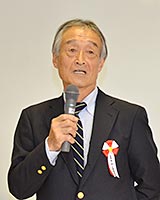 来賓挨拶　吉井宏一郎　元校長