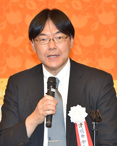 会長挨拶　道谷 卓会長（35回生）