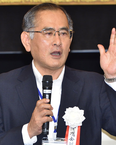 総会閉会挨拶 柳本 勇治副会長(26回生)