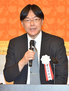 会長挨拶　道谷　卓　会長　（35回生）