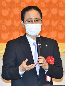 学校長挨拶 森本 成己 校長先生 (第30代)