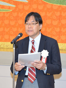 会長挨拶　道谷　卓　会長　（35回生）