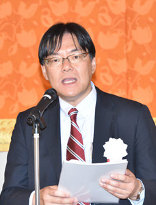 会務報告　道谷　卓　会長　（35回生）