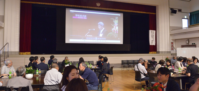 学校80周年記念時のビデオ
